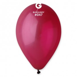 Latexové balóny burgundy 100 ks
