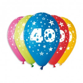Latexové balóny č. 40